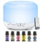 500ML Aromatherapy Oil Diffuser With 6 Essential Oils Set 7
