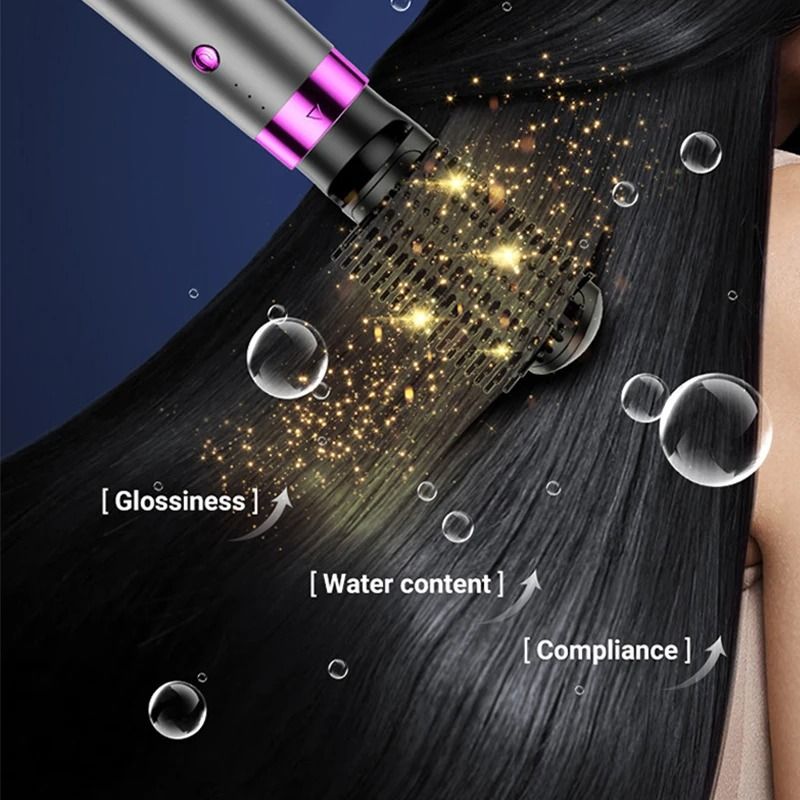 Nocclili 5 In 1 Hair Dryer Brush With Interchangeable Styling Heads And Negative Ionic Technology 2