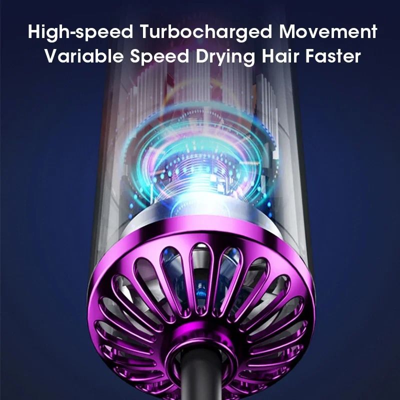 Nocclili 5 In 1 Hair Dryer Brush With Interchangeable Styling Heads And Negative Ionic Technology 3