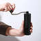 Aluminium Alloy Hand Cranked Coffee Grinder Steel Core Manual Bean Mill 3
