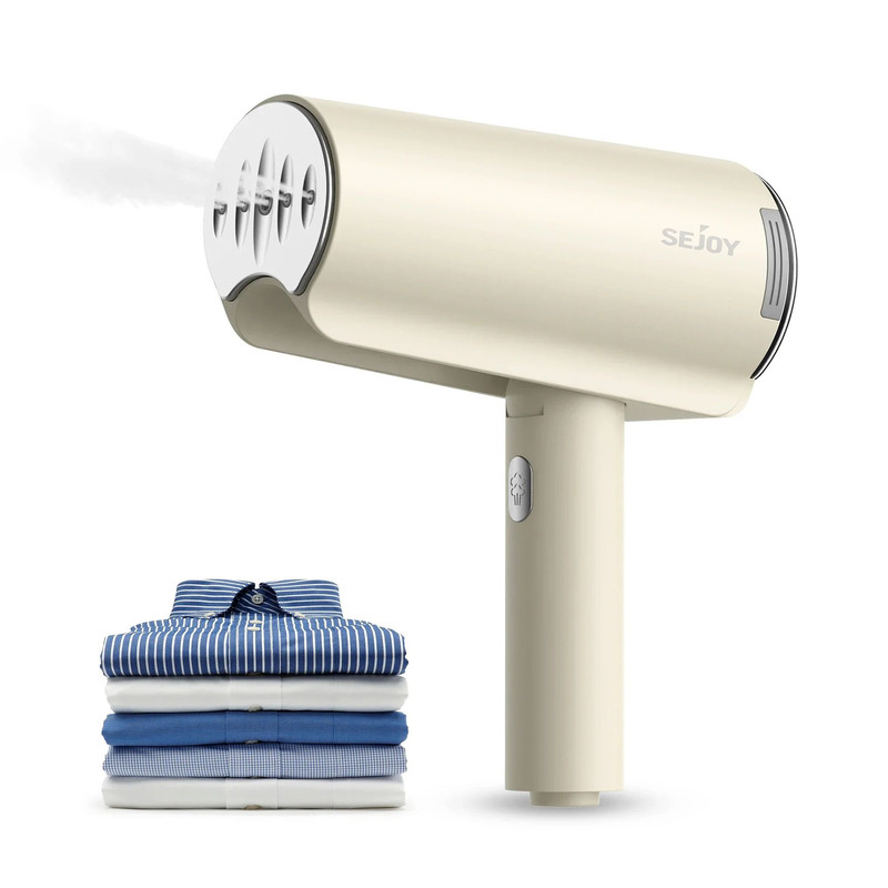 SEJOY Portable Electric Garment Steamer Handheld Clothes Iron With Mite Removal 5