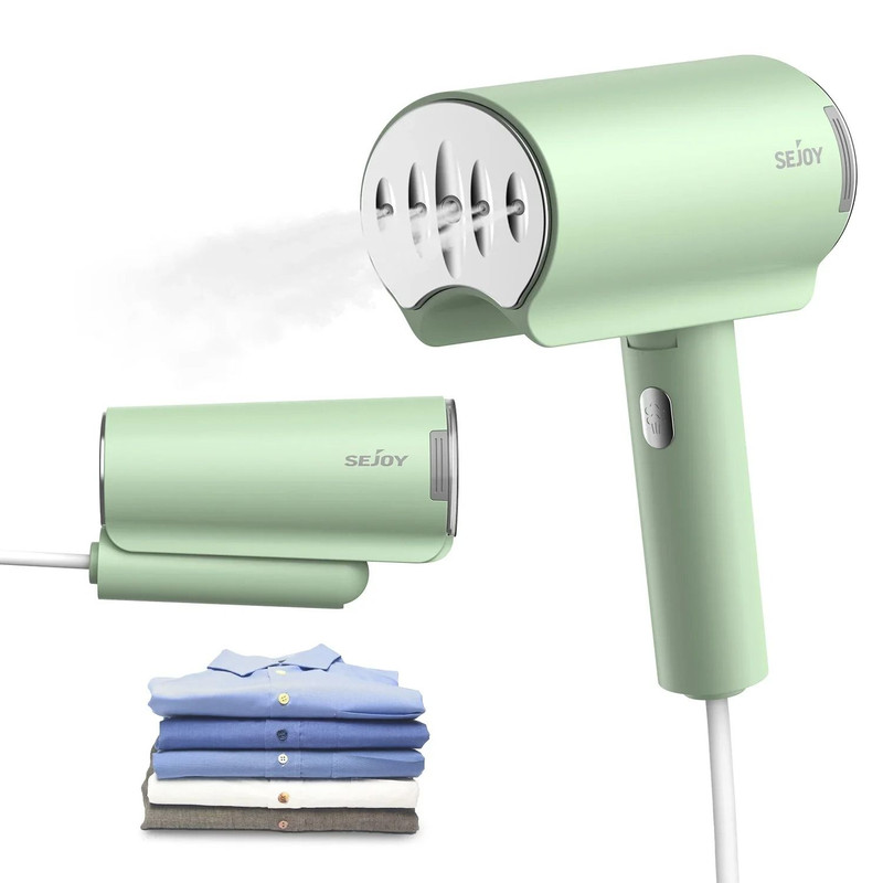 SEJOY Portable Electric Garment Steamer Handheld Clothes Iron With Mite Removal 6