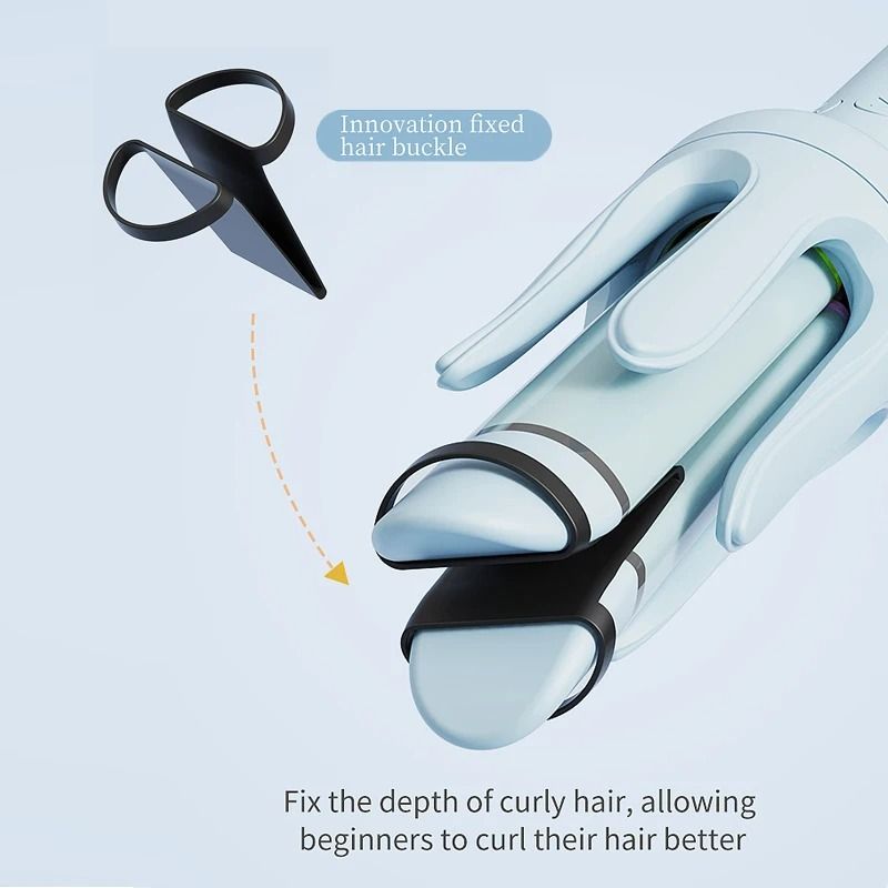 Automatic 2 In 1 Hair Straightener With Negative Ion And Auto Timer 4