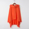 Women Long Oversized Hoodie Casual Solid Color Pullover With Plus Sizes S To 5XL 11