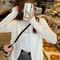 Solid Color Knitted Cardigan Women Long Sleeve Korean Style 11