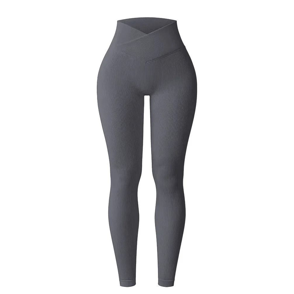 OQQ V Waist Butt Lifting Fitness Leggings For Women 11