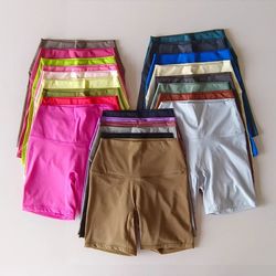 women sports shorts high waist yoga shorts