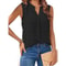Women Sleeveless Corset Style V Neck Tank Top 6