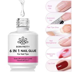 born pretty 6 in 1 nail glue gel 15ml