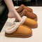 Womens Fluffy Winter Slippers With EVA Thick Sole And Anti Slip Comfort Design 2