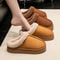 Womens Fluffy Winter Slippers With EVA Thick Sole And Anti Slip Comfort Design 2
