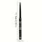 Long Lasting Waterproof Black Eyeliner Pencil Set Smudge Proof And Sweat Resistant 5