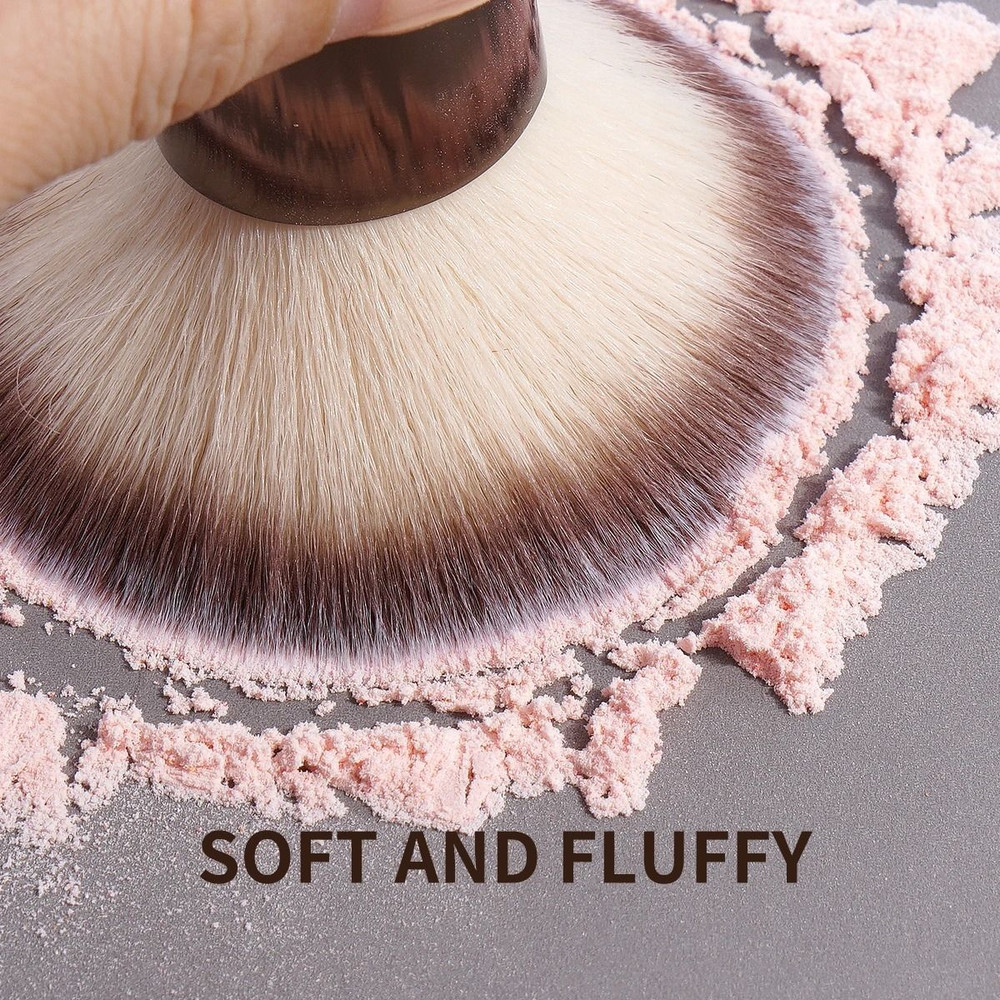 MAANGE Double Head Makeup Brush For Foundation Powder Concealer Blush And Bronzer 3