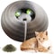 Magic Cat Scratch Round Corrugated Board With Ball Toy For Claw Grinding And Play 3