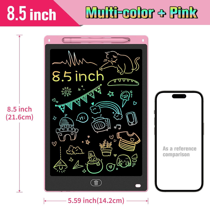 LCD Writing Tablet Digital Drawing Pad For Kids 85 10 And 12 Inch 9