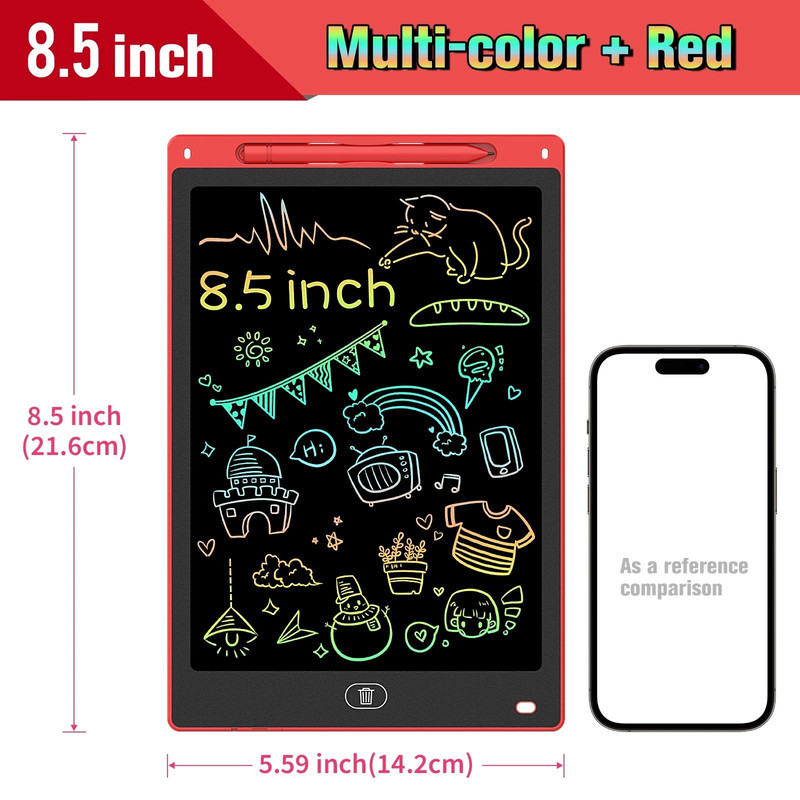 LCD Writing Tablet Digital Drawing Pad For Kids 85 10 And 12 Inch 10