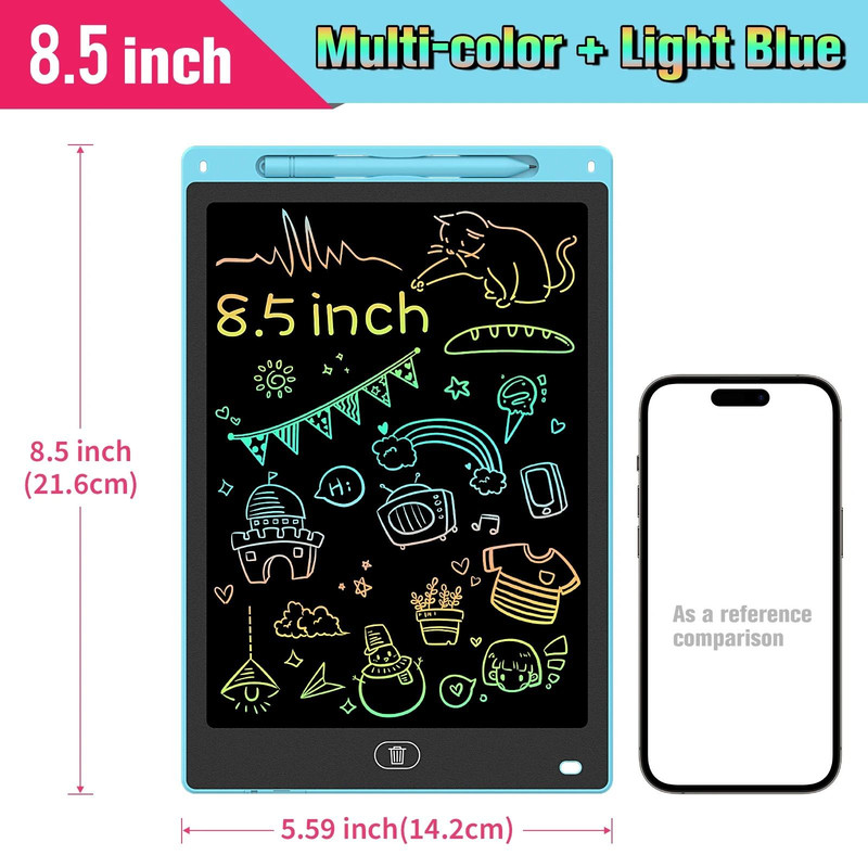 LCD Writing Tablet Digital Drawing Pad For Kids 85 10 And 12 Inch 11