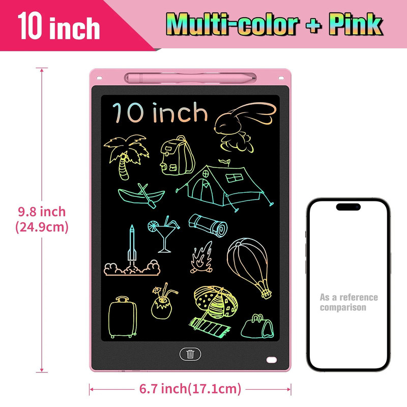 LCD Writing Tablet Digital Drawing Pad For Kids 85 10 And 12 Inch 13