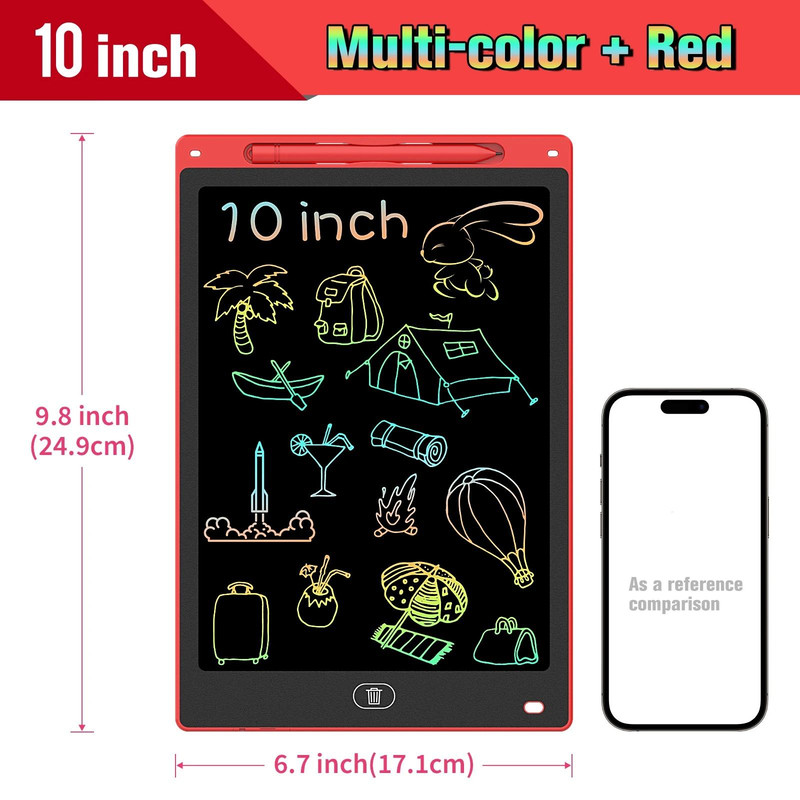 LCD Writing Tablet Digital Drawing Pad For Kids 85 10 And 12 Inch 14
