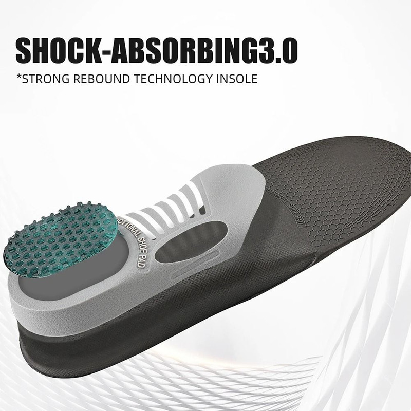 Plantar Fasciitis Orthotic Shoe Inserts Arch Support Gel Comfort Insoles For Men And Women 4