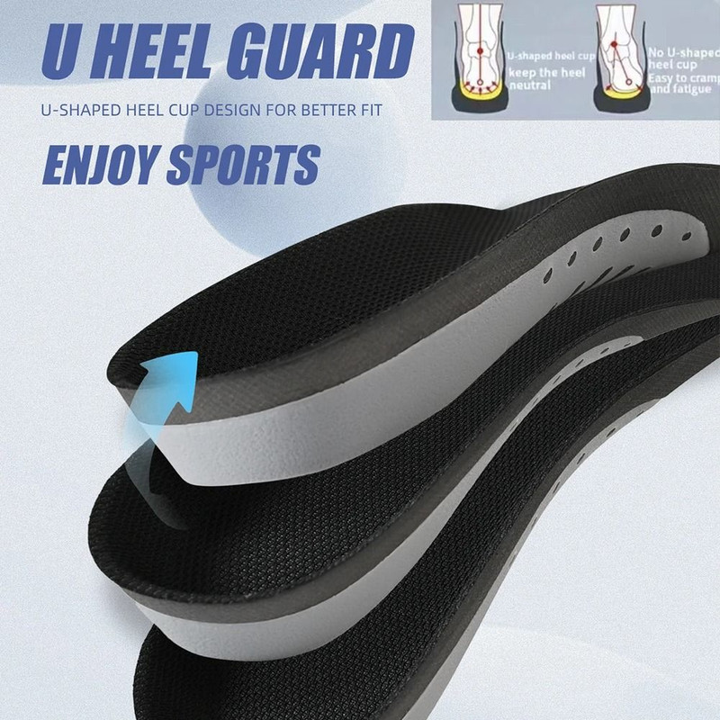 Plantar Fasciitis Orthotic Shoe Inserts Arch Support Gel Comfort Insoles For Men And Women 5