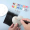 Miniature Paint Brushes Drybrush Set For Acrylic Oil And Watercolor Detailing 5