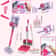 Kids Electric Vacuum Cleaner Toy Role Play Housekeeping Educational Set 4
