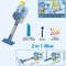 Kids Electric Vacuum Cleaner Toy Role Play Housekeeping Educational Set 7
