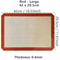 Silicone Non Stick Baking Mat Reusable Heat Resistant Liner For Oven And Cookies 12