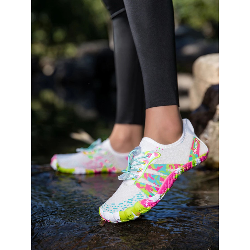 Unisex Water Shoes Lightweight Non Slip Outdoor Barefoot Sport Sneakers 4