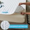 Waterproof Quilted Mattress Protector Cover Thick Breathable Bed Topper 2