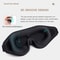 3D Sleep Mask Soft Memory Foam Eye Cover For Light Blocking And Comfortable Rest 2