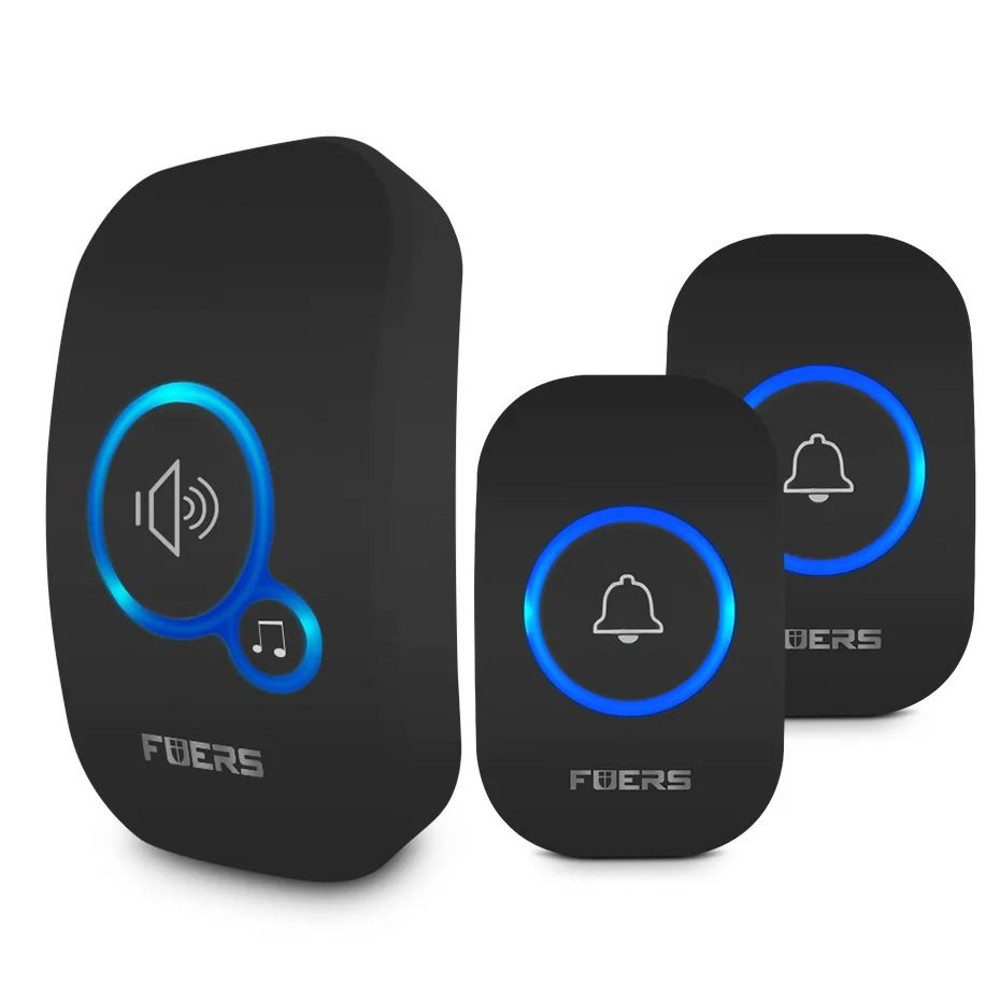 Fuers Wireless Doorbell Waterproof 32 Chimes Smart Alarm For Home Hotel Use 9
