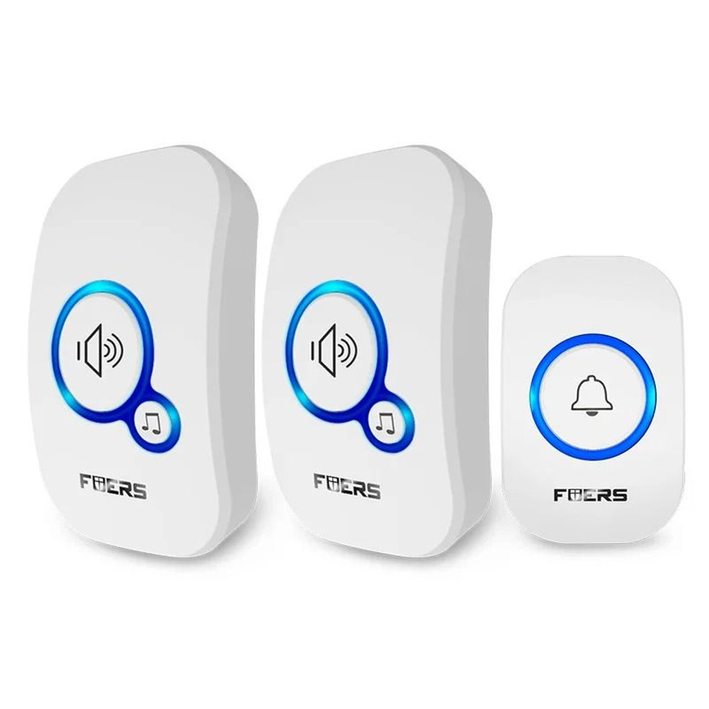 Fuers Wireless Doorbell Waterproof 32 Chimes Smart Alarm For Home Hotel Use 10