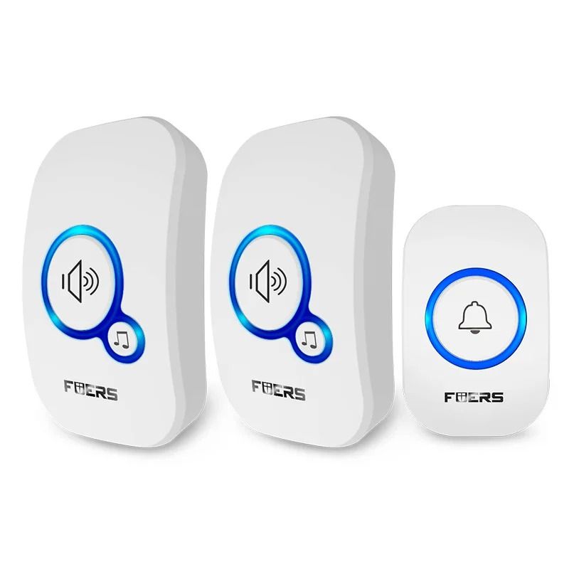 Fuers Wireless Doorbell Waterproof 32 Chimes Smart Alarm For Home Hotel Use 10