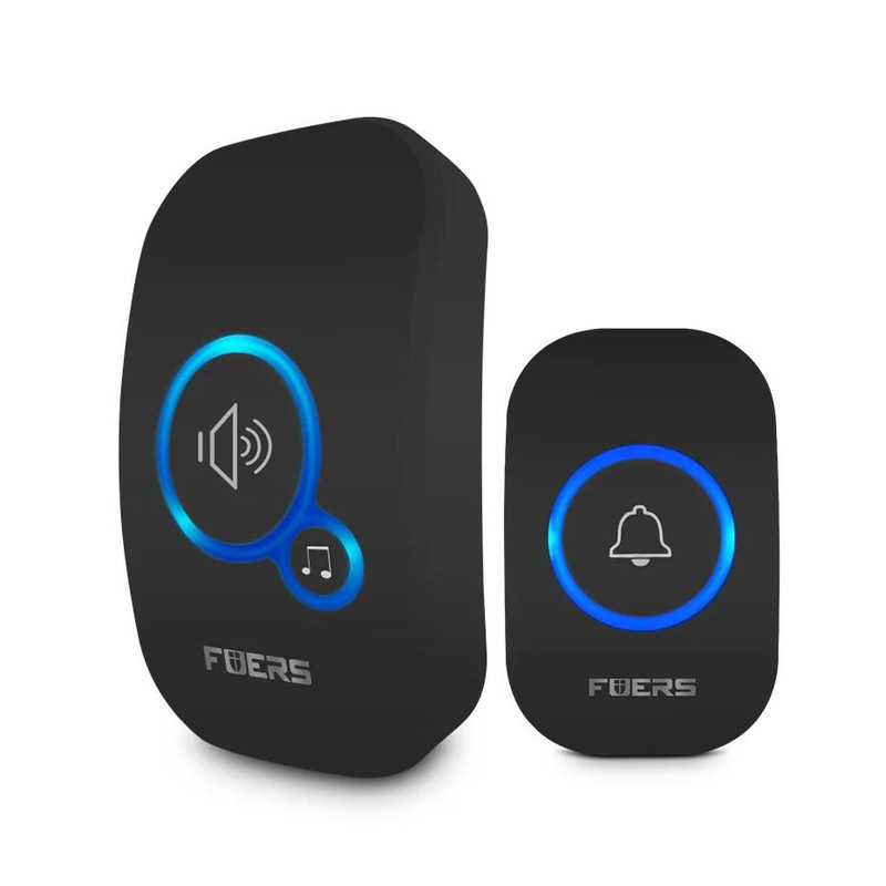 Fuers Wireless Doorbell Waterproof 32 Chimes Smart Alarm For Home Hotel Use 7
