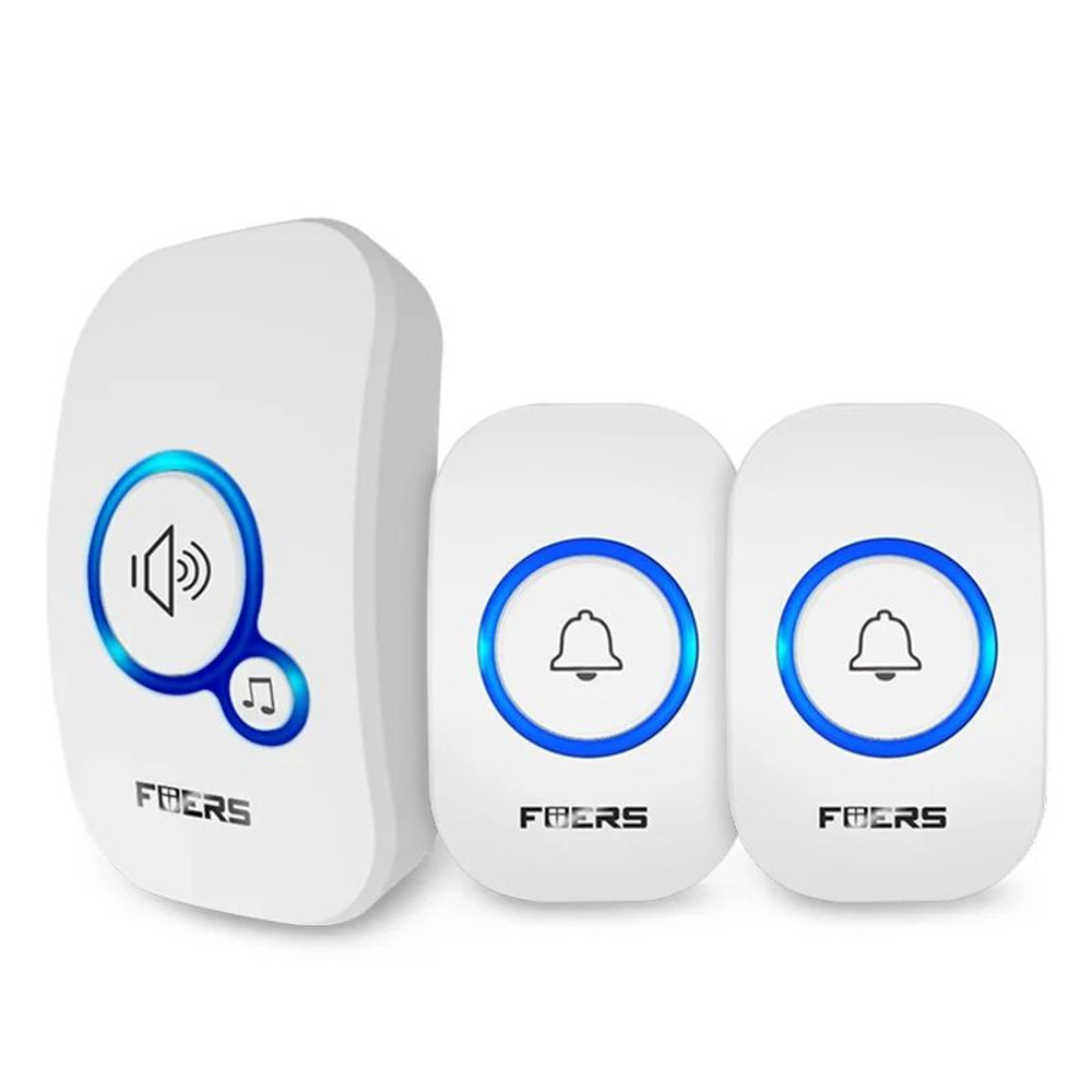 Fuers Wireless Doorbell Waterproof 32 Chimes Smart Alarm For Home Hotel Use 8