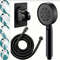 Bathroom Sink Faucet Head High Pressure 5 Modes Adjustable With Hose OneKey Stop 0