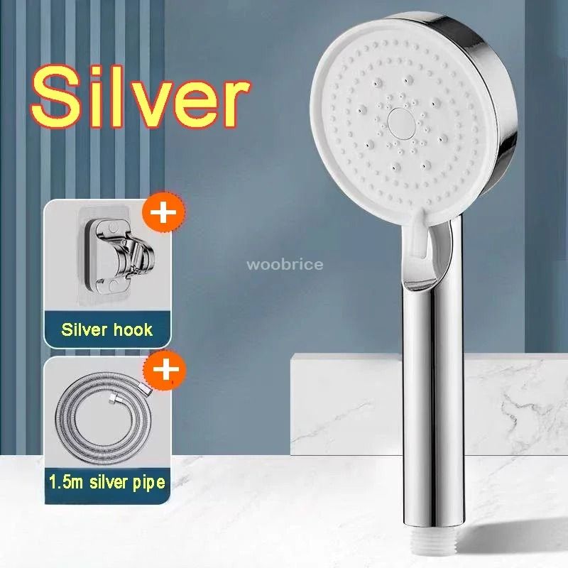 Bathroom Sink Faucet Head High Pressure 5 Modes Adjustable With Hose OneKey Stop 10