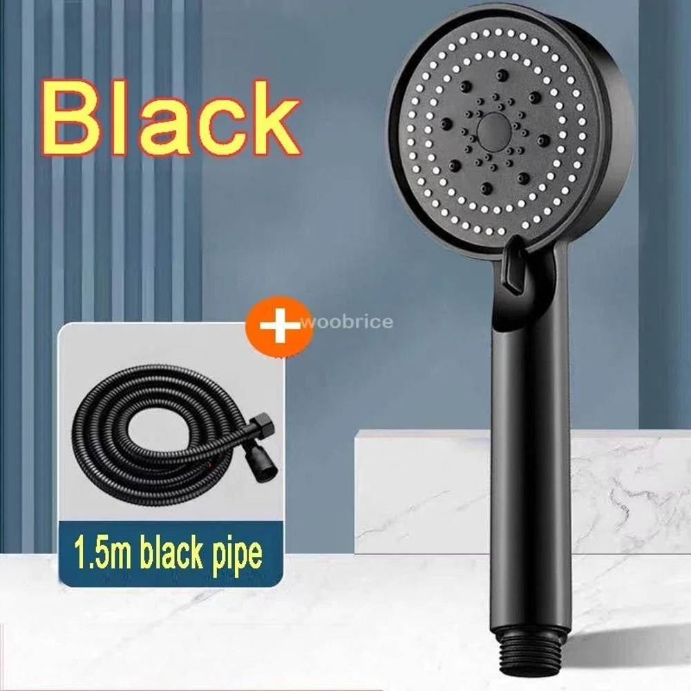Bathroom Sink Faucet Head High Pressure 5 Modes Adjustable With Hose OneKey Stop 14