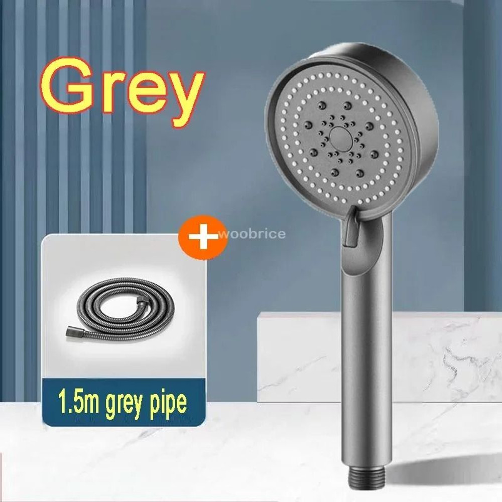 Bathroom Sink Faucet Head High Pressure 5 Modes Adjustable With Hose OneKey Stop 17