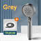 Bathroom Sink Faucet Head High Pressure 5 Modes Adjustable With Hose OneKey Stop 17