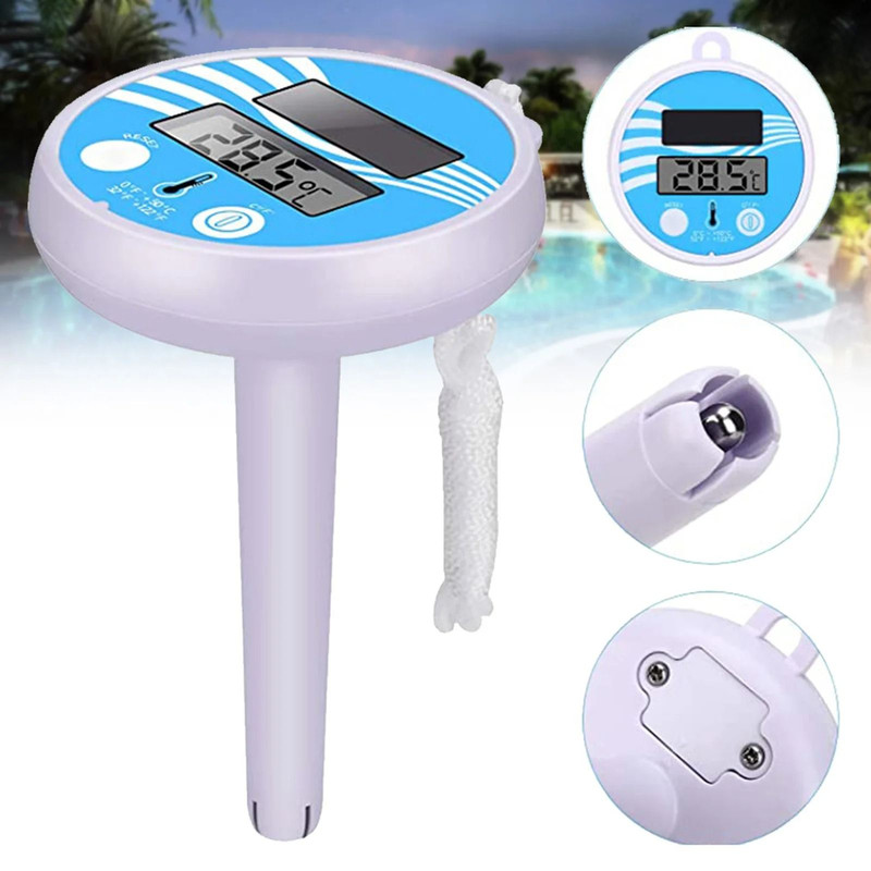 Waterproof Solar Swimming Pool Thermometer Accurate Readings For Pools 0