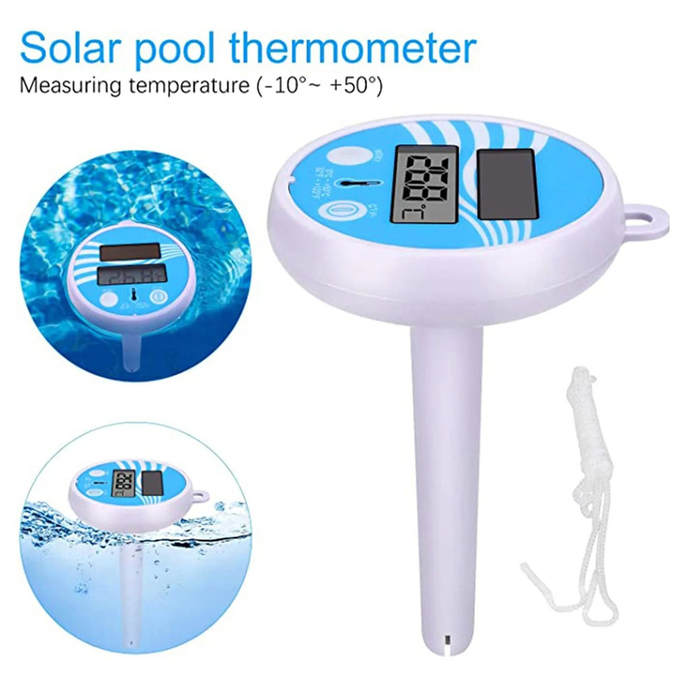 Waterproof Solar Swimming Pool Thermometer Accurate Readings For Pools 3