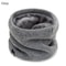 Fashion Soft Knitted Neck Warmer Scarf With Face Cover For Winter Sports 11