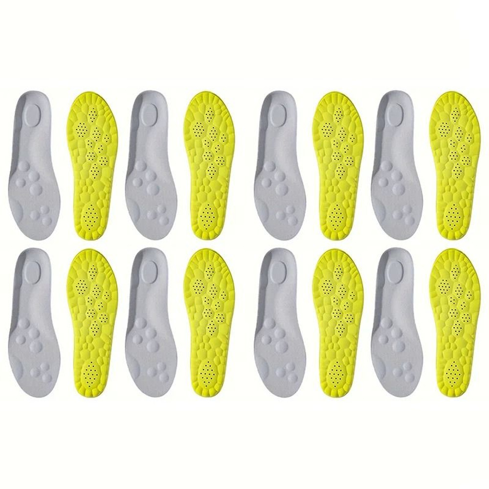 High Elasticity Latex Sport Insoles Soft Orthotic Shoe Pads With Arch Support And Breathable Comfor 16