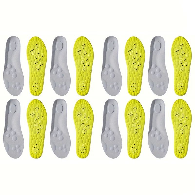 High Elasticity Latex Sport Insoles Soft Orthotic Shoe Pads With Arch Support And Breathable Comfor 16