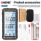 ANENG 681 Rechargeable Professional Multimeter With NonContact Voltage And LCD Screen 8