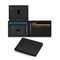 Mens Ultra Thin RFID Leather Wallet With ID Window And Carbon Fiber Detail 6