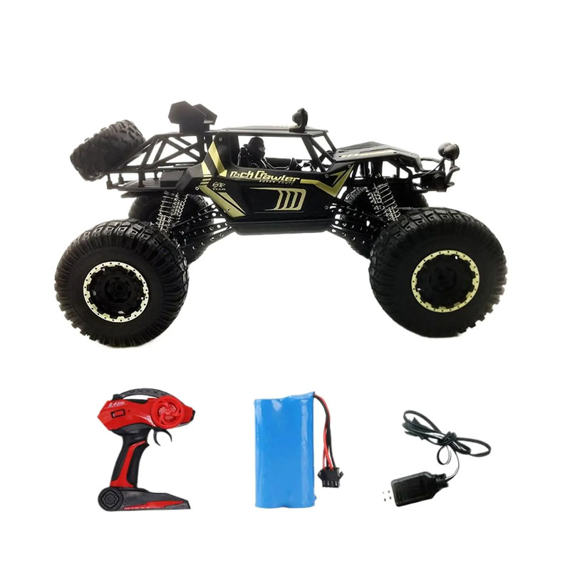 4WD Metal Alloy Body RC Truck All Terrain Rock Crawler 1 8 Scale 6